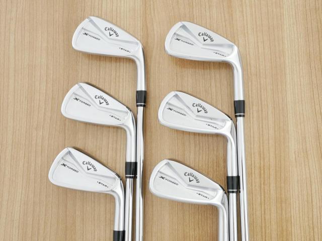 Iron set : Callaway : ชุดเหล็ก Callaway X Forged Star (ออกปี 2024) มีเหล็ก 5-Pw (6 ชิ้น) ก้านเหล็ก NS Pro Zelos 7 Flex S