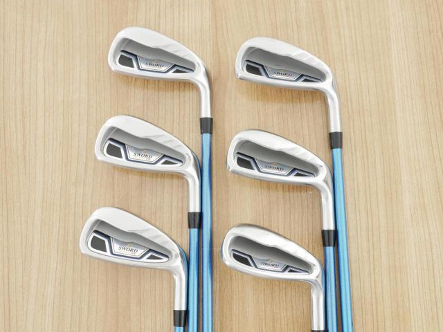 Iron set : Katana : ชุดเหล็ก Katana Sword Izu Max VX (หน้าเด้ง) มีเหล็ก 6-Pw,Aw (6 ชิ้น) ก้านกราไฟต์ Fujikura Speeder 589 Flex R