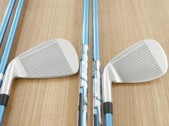 Iron set : Katana : ชุดเหล็ก Katana Sword Izu Max VX (หน้าเด้ง) มีเหล็ก 6-Pw,Aw (6 ชิ้น) ก้านกราไฟต์ Fujikura Speeder 589 Flex R