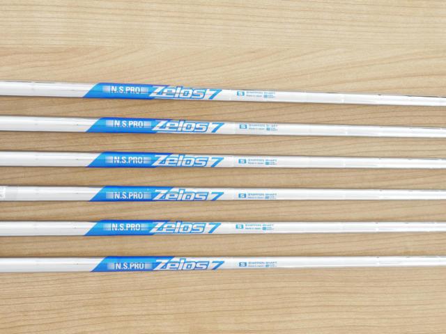 Iron set : Honma : ชุดเหล็ก Honma LB-808 EP (หน้าเด้ง) มีเหล็ก 5-10 (6 ชิ้น) ก้านเหล็ก NS Pro Zelos 7 Flex S