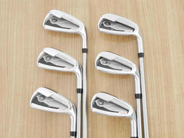 Iron set : Yamaha : ชุดเหล็ก Yamaha Inpres RMX 216 (ปี 2017 หน้าเด้ง COR 0.80 ตีไกลมาก) มีเหล็ก 5-Pw (6 ชิ้น) ก้านกราไฟต์ Mitsubishi FUBUKI Ai50 Flex R