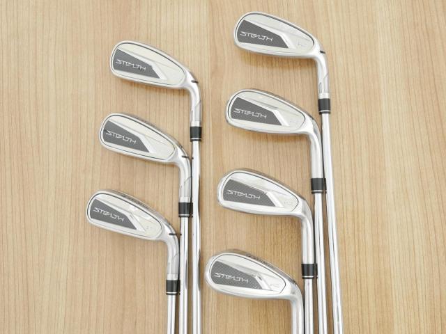 Iron set : Taylormade : ชุดเหล็ก Taylormade Stealth HD (ออกปี 2022 Japan Spec. ใบใหญ่มาก ตีง่ายสุดๆ) มีเหล็ก 5-Pw,Sw (7 ชิ้น) ก้านเหล็ก KBS Max MT 80 Flex S