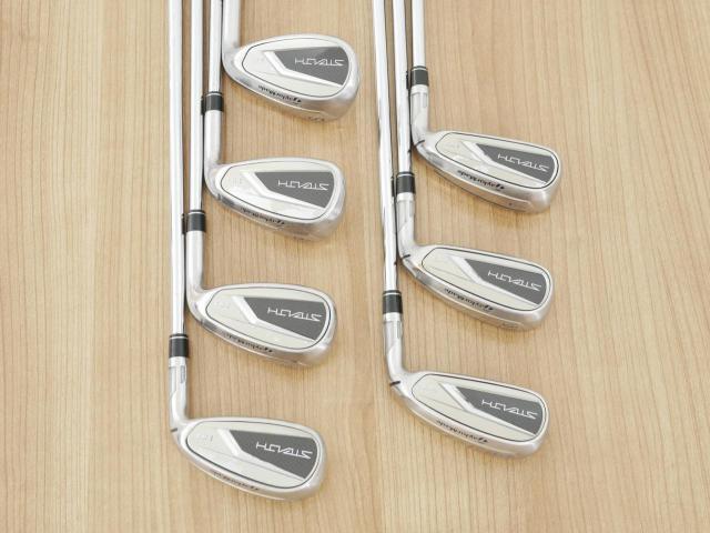 Iron set : Taylormade : ชุดเหล็ก Taylormade Stealth HD (ออกปี 2022 Japan Spec. ใบใหญ่มาก ตีง่ายสุดๆ) มีเหล็ก 5-Pw,Sw (7 ชิ้น) ก้านเหล็ก KBS Max MT 80 Flex S