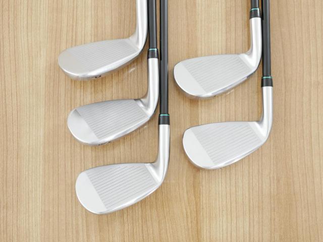 Iron set : Maruman : ชุดเหล็ก Maruman ZETA Type 713 (ใบใหญ่ หน้าเด้ง ตีไกลมาก) มีเหล็ก 6-Pw (5 ชิ้น) ก้านกราไฟต์ Flex R