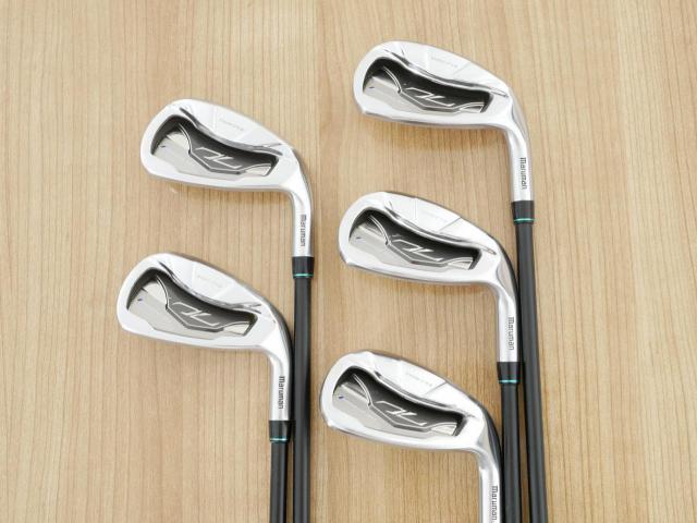 Iron set : Maruman : ชุดเหล็ก Maruman ZETA Type 713 (ใบใหญ่ หน้าเด้ง ตีไกลมาก) มีเหล็ก 6-Pw (5 ชิ้น) ก้านกราไฟต์ Flex R