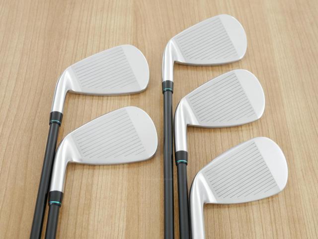 Iron set : Maruman : ชุดเหล็ก Maruman ZETA Type 713 (ใบใหญ่ หน้าเด้ง ตีไกลมาก) มีเหล็ก 6-Pw (5 ชิ้น) ก้านกราไฟต์ Flex R