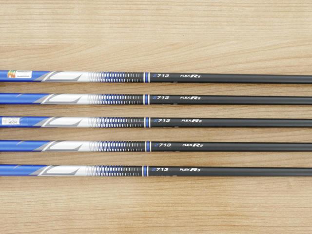 Iron set : Maruman : ชุดเหล็ก Maruman ZETA Type 713 (ใบใหญ่ หน้าเด้ง ตีไกลมาก) มีเหล็ก 6-Pw (5 ชิ้น) ก้านกราไฟต์ Flex R