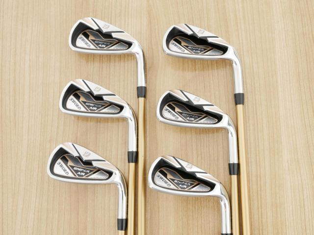 Iron set : Katana : ชุดเหล็ก Katana Sword Sniper AIR (หน้าเด้ง) มีเหล็ก 6-Pw,Aw (6 ชิ้น) ก้านกราไฟต์ Fujikura Air Speeder Flex R
