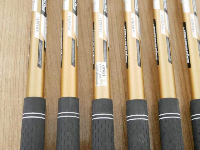 Iron set : Katana : ชุดเหล็ก Katana Sword Sniper AIR (หน้าเด้ง) มีเหล็ก 6-Pw,Aw (6 ชิ้น) ก้านกราไฟต์ Fujikura Air Speeder Flex R