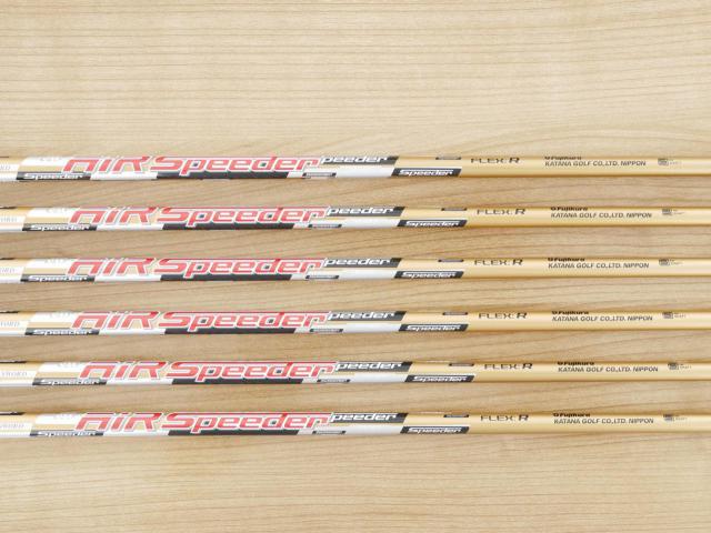 Iron set : Katana : ชุดเหล็ก Katana Sword Sniper AIR (หน้าเด้ง) มีเหล็ก 6-Pw,Aw (6 ชิ้น) ก้านกราไฟต์ Fujikura Air Speeder Flex R