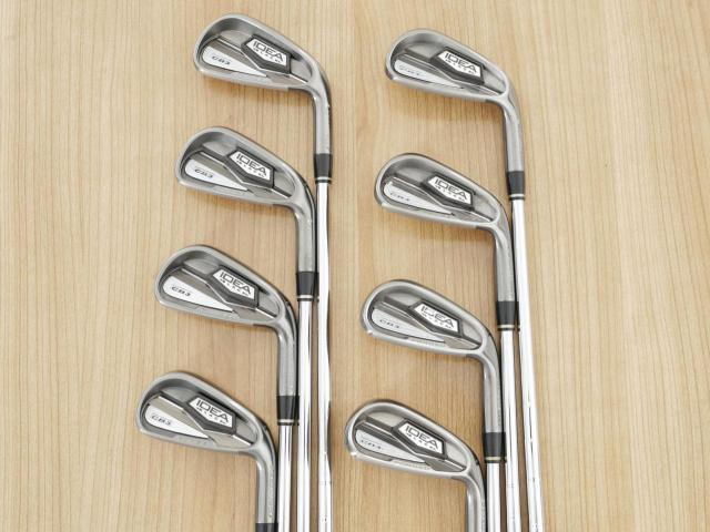 Iron set : Other Brand : ชุดเหล็ก Adams IDEA Black CB3 Forged มีเหล็ก 4-Pw,Aw (8 ชิ้น) ก้านเหล็ก KBS Tour 90 Flex S