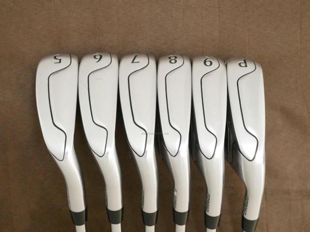 Iron set : Titleist : ชุดเหล็ก Titleist VG3 Type D Forged (รุ่นปี 2019 Japan Spec. ตีง่ายและไกลที่สุดของ Titleist) มีเหล็ก 5-Pw (6 ชิ้น) ก้านเหล็ก NS Pro Zelos 8 Flex S