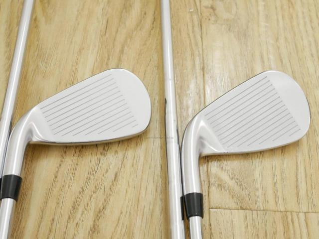 Iron set : Titleist : ชุดเหล็ก Titleist VG3 Type D Forged (รุ่นปี 2019 Japan Spec. ตีง่ายและไกลที่สุดของ Titleist) มีเหล็ก 5-Pw (6 ชิ้น) ก้านเหล็ก NS Pro Zelos 8 Flex S