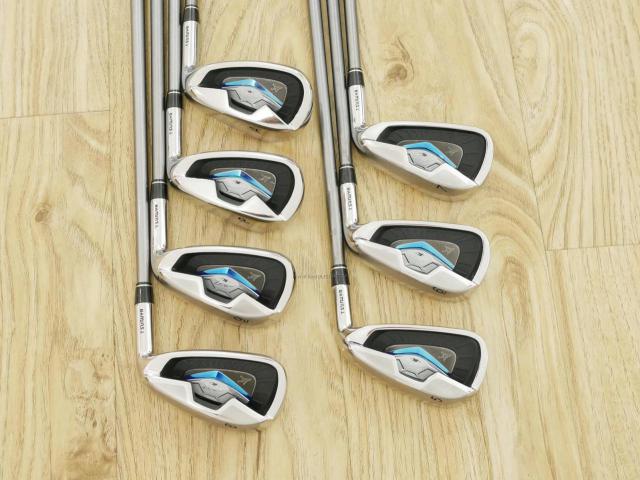Iron set : Tsuruya : ชุดเหล็ก Tsuruya AXEL BL (ตีง่าย ไกล หน้าเด้ง) มีเหล็ก 5-Pw,Aw (7 ชิ้น) ก้านกราไฟต์ Flex R