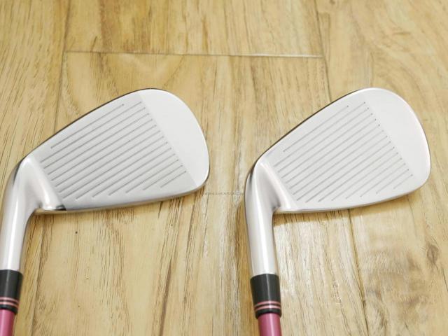 Lady club : All : ชุดเหล็ก Taylormade r9 MAX (ตีง่าย) มีเหล็ก 7-Pw,Sw (5 ชิ้น) ก้านกราไฟต์ Flex L