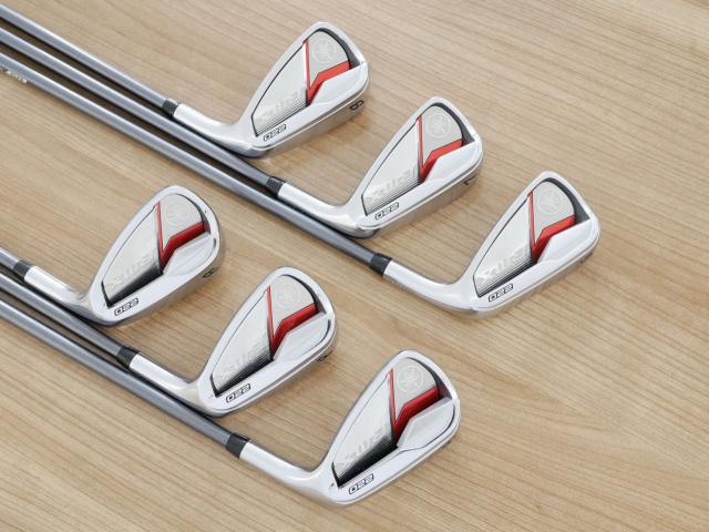 Iron set : Yamaha : ชุดเหล็ก Yamaha RMX 220 (ปี 2021 หน้าเด้ง ตีไกลมาก) มีเหล็ก 6-Pw,Aw (6 ชิ้น) ก้านกราไฟต์ Flex SR