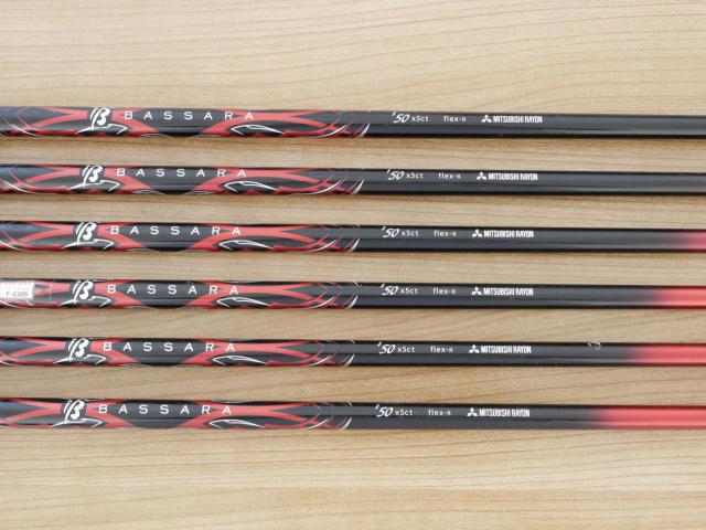 Iron set : Yamaha : **มีตำหนิ** ชุดเหล็ก Yamaha Inpres RMX UD+2 (ปี 2017 ตีไกลที่สุด ไกลกว่าเหล็กทั่วไป 2 เบอร์) มีเหล็ก 5-Pw (6 ชิ้น) ก้านกราไฟต์ Mitsubishi Bassara i50xct Flex R