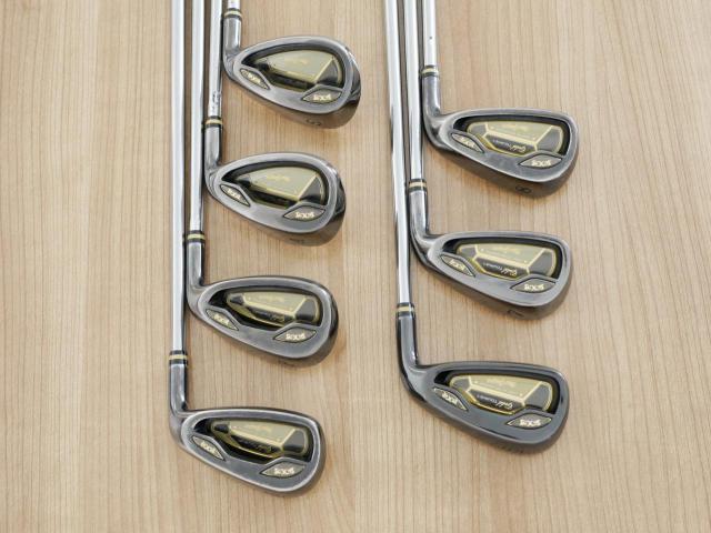 Iron set : Macgregor : ชุดเหล็ก Macgregor Gold Tourney (รุ่นท๊อปสุด เป็นเหล็กเด้งผิดกฏ ราคาปกติเกือบ 2 แสน) มีเหล็ก 6-Pw,Aw,Sw (7 ชิ้น) ก้านกราไฟต์ Flex R