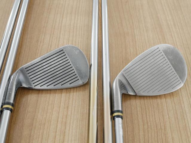 Iron set : Macgregor : ชุดเหล็ก Macgregor Gold Tourney (รุ่นท๊อปสุด เป็นเหล็กเด้งผิดกฏ ราคาปกติเกือบ 2 แสน) มีเหล็ก 6-Pw,Aw,Sw (7 ชิ้น) ก้านกราไฟต์ Flex R