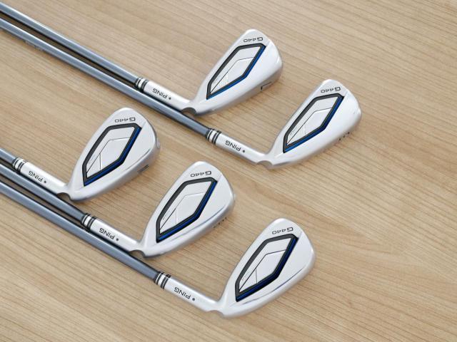 Iron set : Ping : ชุดเหล็ก Ping G440 (รุ่นล่าสุด ออกปี 2025 Japan Spec. ใบใหญ่ ง่าย ไกล) มีเหล็ก 6-W (5 ชิ้น) ก้านกราไฟต์ Fujikura HL40 Flex R