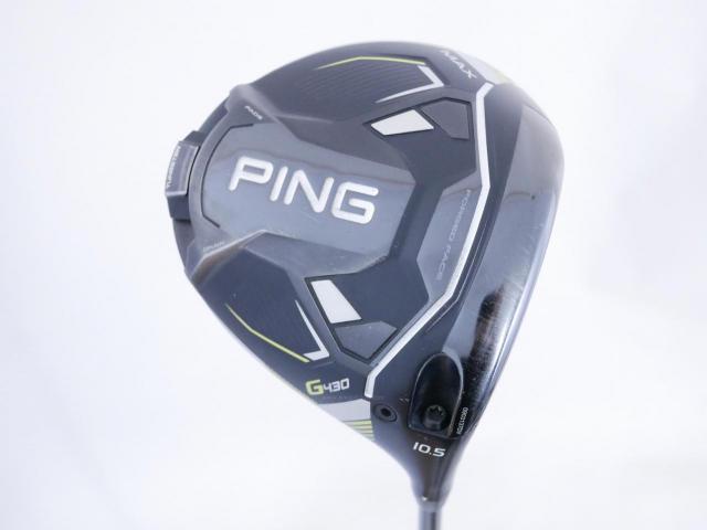 Driver : PING : ไดรเวอร์ Ping G430 Max (รุ่นปี 2023) Loft 10.5 (ปรับได้) ก้าน Ping Alta J CB Flex SR