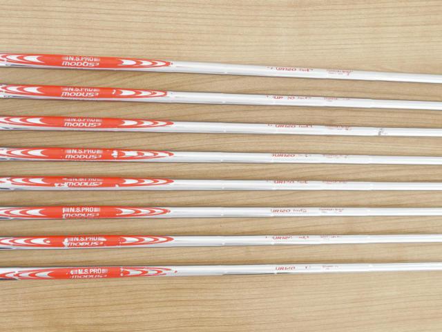 Iron set : Titleist : ชุดเหล็ก Titleist T300 (ออกปี 2019) มีเหล็ก 4-Pw,48 (8 ชิ้น) ก้านเหล็ก NS Pro Modus 120 Flex R