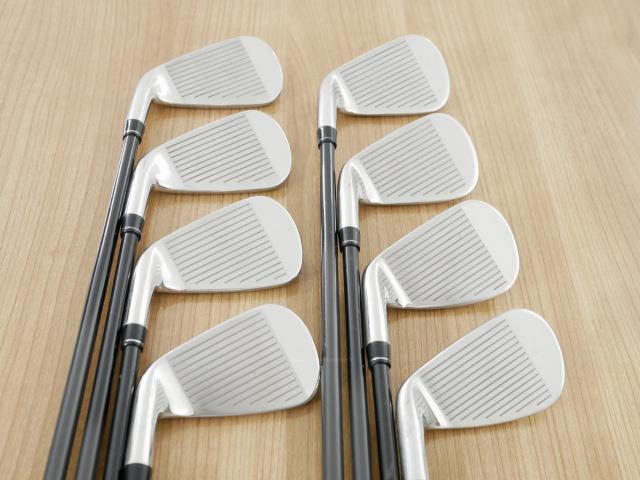 Iron set : Callaway : ชุดเหล็ก Callaway Paradym Ai Smoke Max Fast (ออกปี 2024 ตีง่ายมาก ไกล Japan Spec.) มีเหล็ก 6-Pw,Aw,Gw,Sw (8 ชิ้น) ก้านกราไฟต์ Mitsubishi TENSEI 40 Flex R