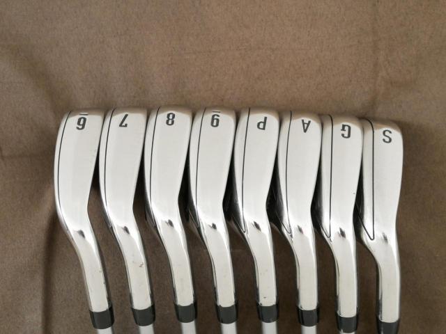 Iron set : Callaway : ชุดเหล็ก Callaway Mavrik (ปี 2020 ตีง่าย ไกลมากๆ) มีเหล็ก 6-Pw,Aw,Gw,Sw (8 ชิ้น) ก้านกราไฟต์ Mitsubishi Diamana 50 Flex S