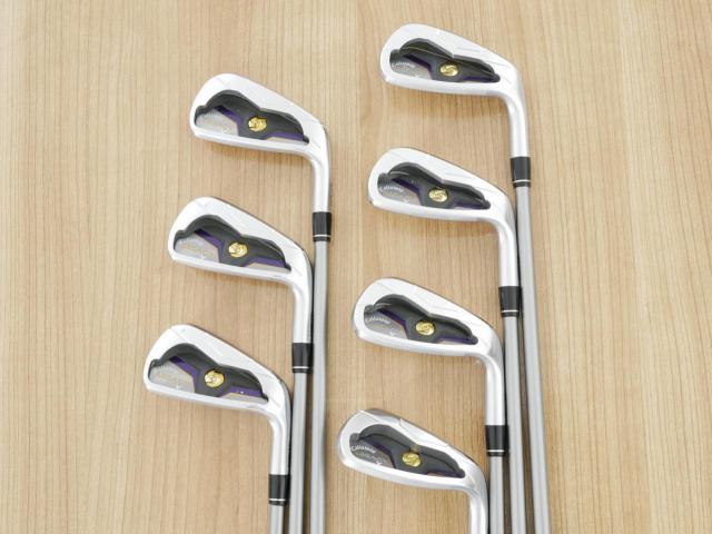 Iron set : Callaway : ชุดเหล็ก Callaway Legacy V (Forged) มีเหล็ก 5-Pw,Sw (7 ชิ้น) ก้านกราไฟต์ Flex R