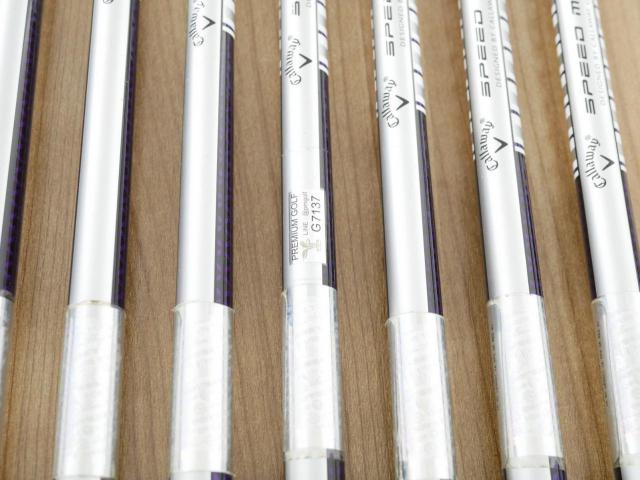 Iron set : Callaway : ชุดเหล็ก Callaway Legacy V (Forged) มีเหล็ก 5-Pw,Sw (7 ชิ้น) ก้านกราไฟต์ Flex R