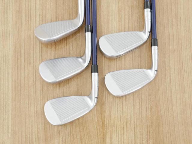Iron set : Taylormade : ชุดเหล็ก Taylormade Qi (ออกปี 2024 Japan Spec.) มีเหล็ก 6-Pw (5 ชิ้น) ก้านกราไฟต์ Mitsubishi Diamana TM60 Flex R