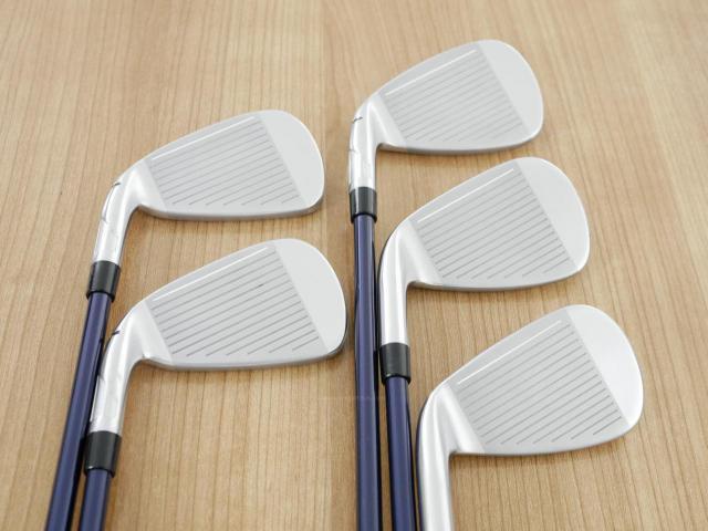 Iron set : Taylormade : ชุดเหล็ก Taylormade Qi (ออกปี 2024 Japan Spec.) มีเหล็ก 6-Pw (5 ชิ้น) ก้านกราไฟต์ Mitsubishi Diamana TM60 Flex R
