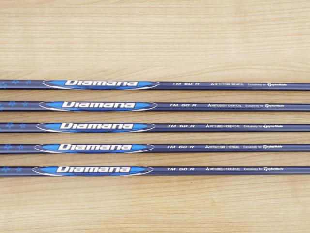 Iron set : Taylormade : ชุดเหล็ก Taylormade Qi (ออกปี 2024 Japan Spec.) มีเหล็ก 6-Pw (5 ชิ้น) ก้านกราไฟต์ Mitsubishi Diamana TM60 Flex R