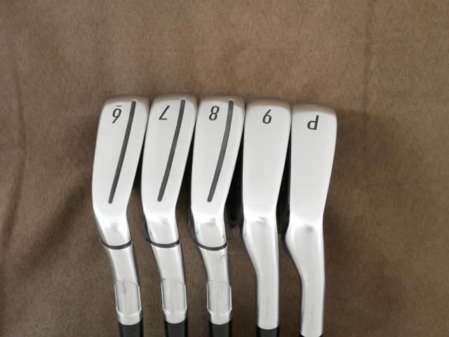 Iron set : Taylormade : ชุดเหล็ก Taylormade Qi (ออกปี 2024 Japan Spec.) มีเหล็ก 6-Pw (5 ชิ้น) ก้านกราไฟต์ Mitsubishi Diamana TM60 Flex R