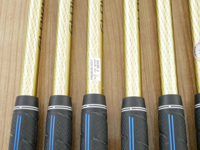 Iron set : Taylormade : ชุดเหล็ก Taylormade Gloire G (รุ่นท๊อปสุด ตีไกลมากๆ เหล็ก 7 Loft 26.5 หน้าเด้ง) มีเหล็ก 6-Pw,Aw,Sw (7 ชิ้น) ก้านกราไฟต์ Flex R
