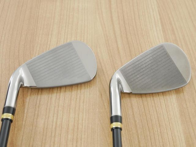 Iron set : Maruman : ชุดเหล็ก Maruman Majesty Royale (รุ่นท๊อปสุด ปี 2021 ของใหม่ 8 หมื่นบาท) มีเหล็ก 7-10,Pw (5 ชิ้น เบอร์ 6 ตีระยะเท่าเบอร์ 5 ของรุ่นอื่น) ก้านกราไฟต์ Flex R2