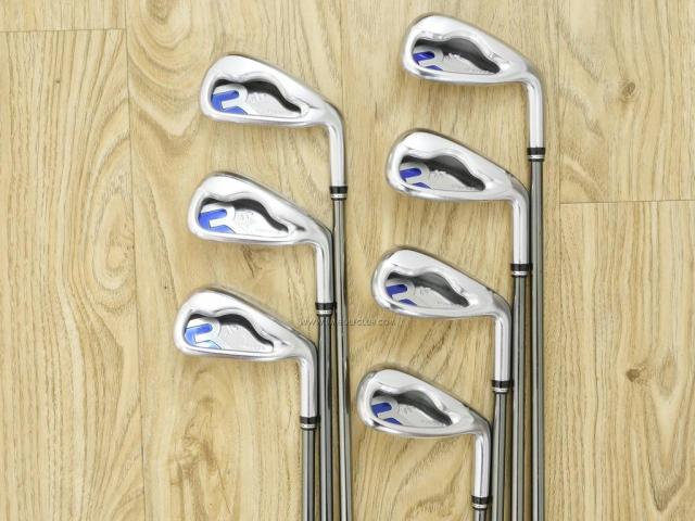 Iron set : Other Brand : ชุดเหล็ก Roddio Forged (ใบใหญ่ ตีง่าย ไกล) มีเหล็ก 5-Pw,Aw (7 ชิ้น) สุดยอดก้าน Roddio Pentacrossweb I-6 Flex S