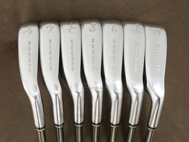 Iron set : Other Brand : ชุดเหล็ก Roddio Forged (ใบใหญ่ ตีง่าย ไกล) มีเหล็ก 5-Pw,Aw (7 ชิ้น) สุดยอดก้าน Roddio Pentacrossweb I-6 Flex S