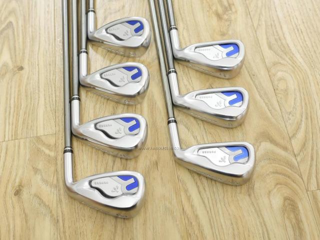 Iron set : Other Brand : ชุดเหล็ก Roddio Forged (ใบใหญ่ ตีง่าย ไกล) มีเหล็ก 5-Pw,Aw (7 ชิ้น) สุดยอดก้าน Roddio Pentacrossweb I-6 Flex S