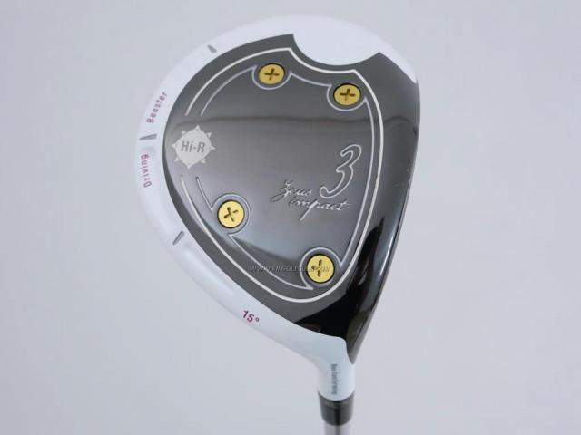 Fairway Wood : Kasco : **เหมือนใหม่** หัวไม้ 3 Kasco ZEUS Impact Hi-Cor (ปี 2018 หน้าเด้งเกินกฏ) Loft 15 Flex R