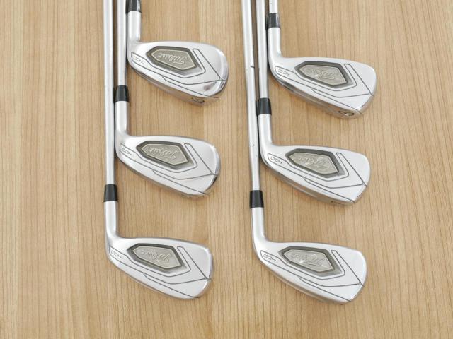 Iron set : Titleist : ชุดเหล็ก Titleist T400 (ตีง่ายที่สุด ไกลที่สุด ออกปี 2020) มีเหล็ก 6-Pw,43 (6 ชิ้น) ก้านกราไฟต์ Mitsubishi FUBUKI MV Flex R
