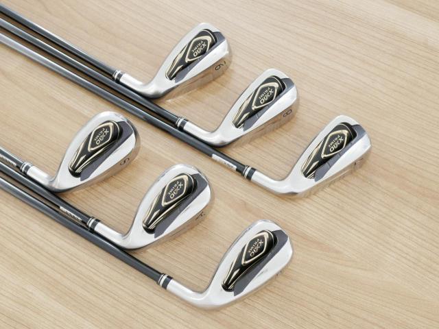 Iron set : XXIO : ชุดเหล็ก XXIO Prime 11 (รุ่นปี 2022 ท๊อปสุด ตีง่าย ไกล) มีเหล็ก 7-Pw,Aw,Sw (6 ชิ้น) ก้านกราไฟต์ SP-1100 Flex R2