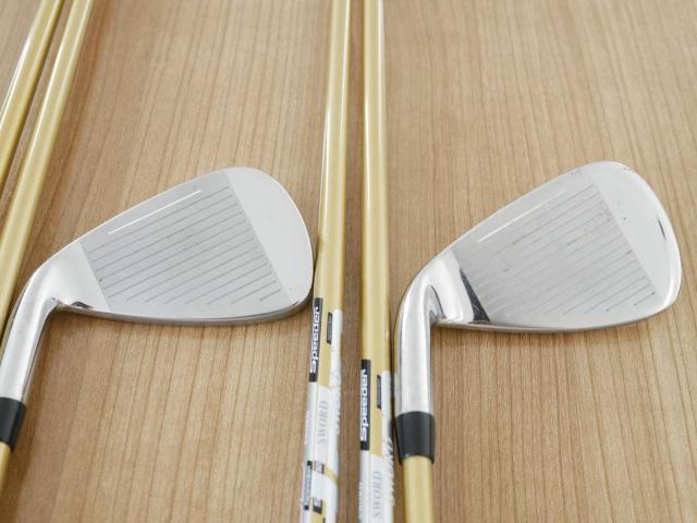 Iron set : Katana : ชุดเหล็ก Katana Sword Sniper 589 (หน้าเด้ง) มีเหล็ก 6-Pw,Aw (6 ชิ้น) ก้านกราไฟต์ Speeder 589 Flex SR