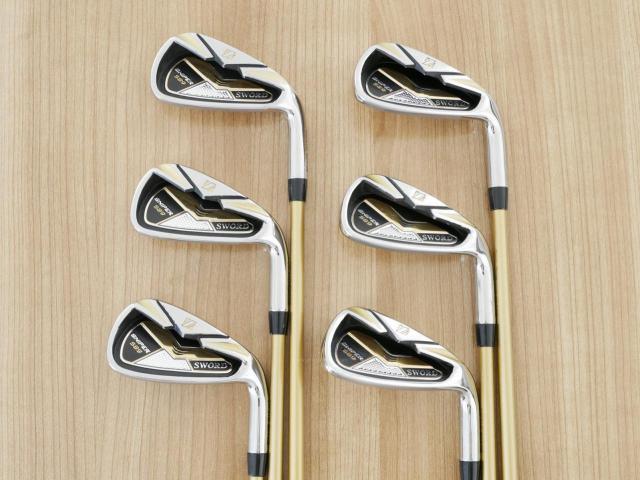 Iron set : Katana : ชุดเหล็ก Katana Sword Sniper 589 (หน้าเด้ง) มีเหล็ก 6-Pw,Aw (6 ชิ้น) ก้านกราไฟต์ Speeder 589 Flex SR