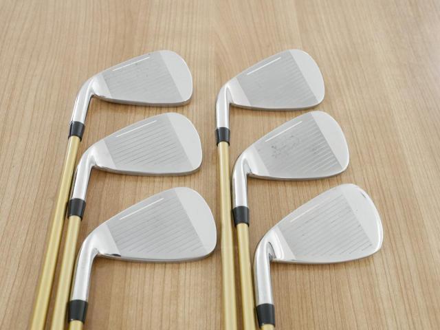 Iron set : Katana : ชุดเหล็ก Katana Sword Sniper 589 (หน้าเด้ง) มีเหล็ก 6-Pw,Aw (6 ชิ้น) ก้านกราไฟต์ Speeder 589 Flex SR