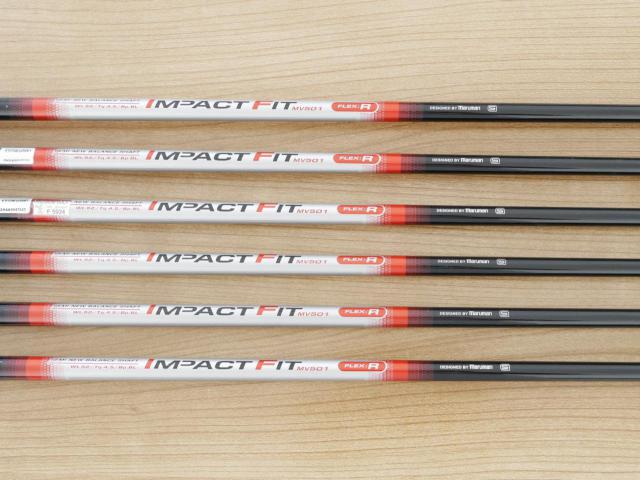 Iron set : Maruman : ชุดเหล็กกระเทย Maruman Shuttle i3000AR (ตีง่าย ไกลมาก) มีเหล็ก 6-10,Pw (6 ชิ้น) ก้านกราไฟต์ Flex R