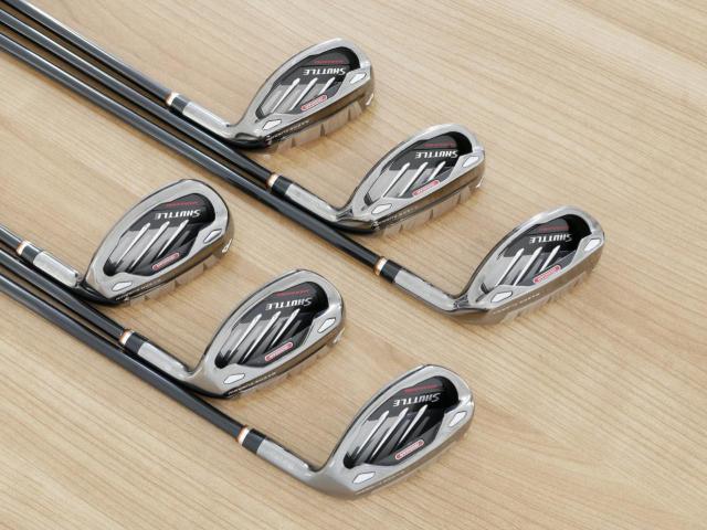 Iron set : Maruman : ชุดเหล็กกระเทย Maruman Shuttle i3000AR (ตีง่าย ไกลมาก) มีเหล็ก 6-10,Pw (6 ชิ้น) ก้านกราไฟต์ Flex R