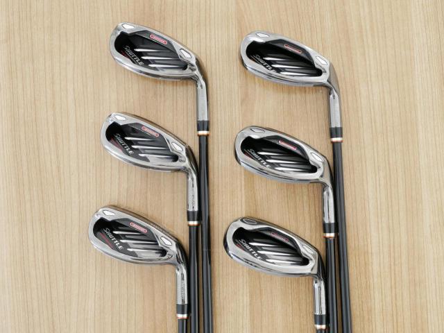 Iron set : Maruman : ชุดเหล็กกระเทย Maruman Shuttle i3000AR (ตีง่าย ไกลมาก) มีเหล็ก 6-10,Pw (6 ชิ้น) ก้านกราไฟต์ Flex R