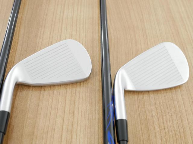 Iron set : Mizuno : ชุดเหล็ก Mizuno JPX 919 Hot Metal (ออกปี 2019 ตัวท๊อป ใบใหญ่ ไกล หน้าเด้ง) มีเหล็ก 5-Pw (6 ชิ้น) ก้านกราไฟต์ Flex R