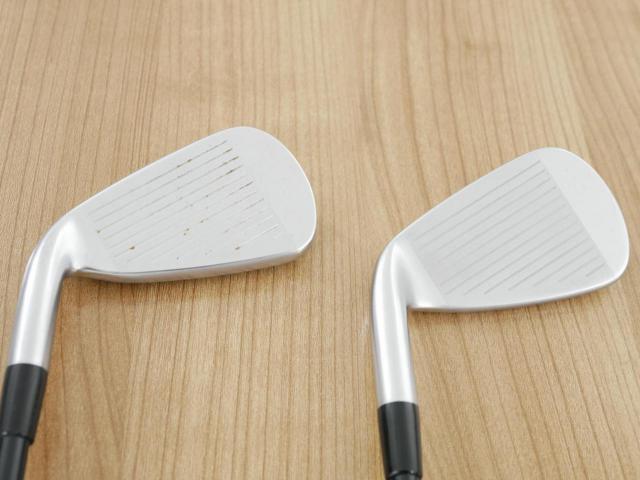 Iron set : Mizuno : ชุดเหล็ก Mizuno JPX 919 Hot Metal (ออกปี 2019 ตัวท๊อป ใบใหญ่ ไกล หน้าเด้ง) มีเหล็ก 5-Pw (6 ชิ้น) ก้านกราไฟต์ Flex R